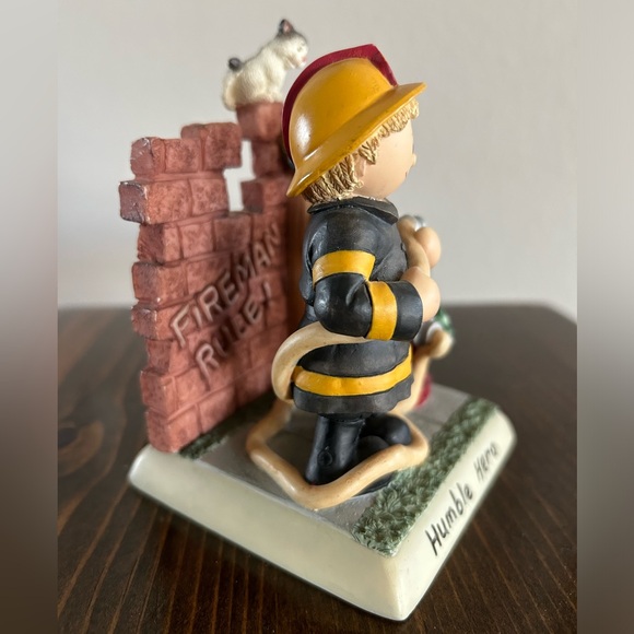 Zingle-Berry Humble Hero Firefighter Decor - Picture 2 of 9